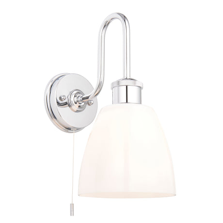 Amos Dittisham Bathroom Wall Light Chrome –  from Amos Lighting + Home