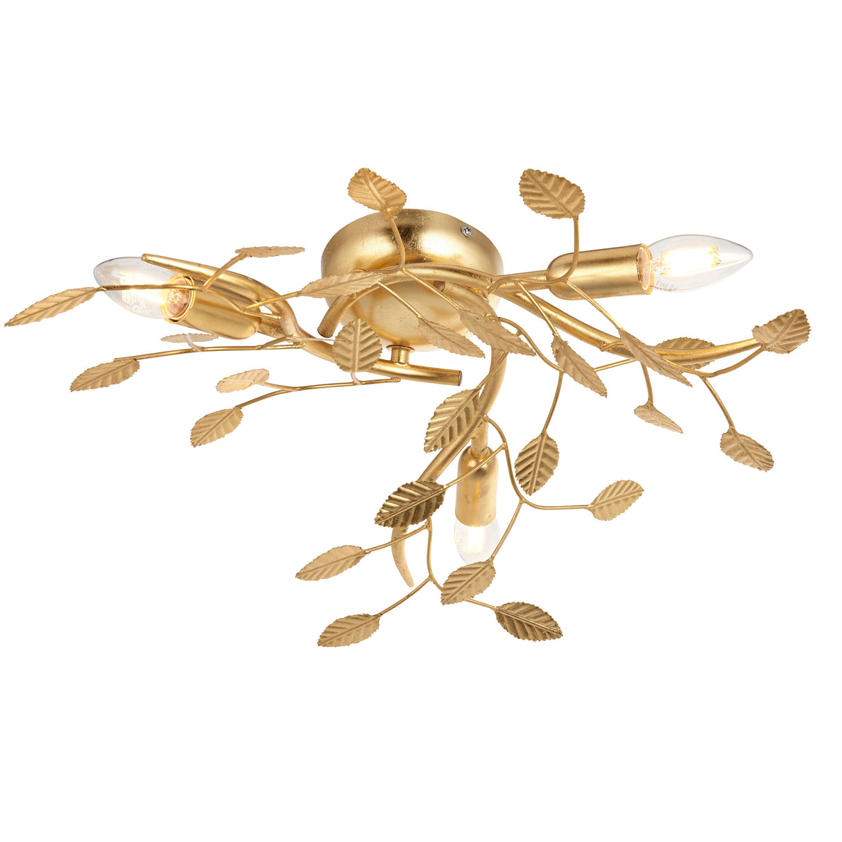 Amos Furcate Ceiling Light Gold Leaf Large –  from Amos Lighting + Home