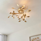 Amos Furcate Ceiling Light Gold Leaf Large –  from Amos Lighting + Home