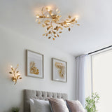 Amos Furcate Ceiling Light Gold Leaf Small –  from Amos Lighting + Home