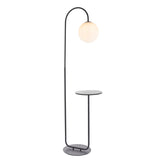 Amos Fusion Floor Lamp Satin Black –  from Amos Lighting + Home