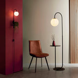 Amos Fusion Floor Lamp Satin Black –  from Amos Lighting + Home