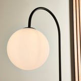 Amos Fusion Floor Lamp Satin Black –  from Amos Lighting + Home