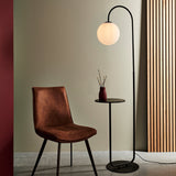 Amos Fusion Floor Lamp Satin Black –  from Amos Lighting + Home