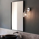 Amos Gauzy Bathroom Wall Light Chrome & Ribbed Glass –  from Amos Lighting + Home