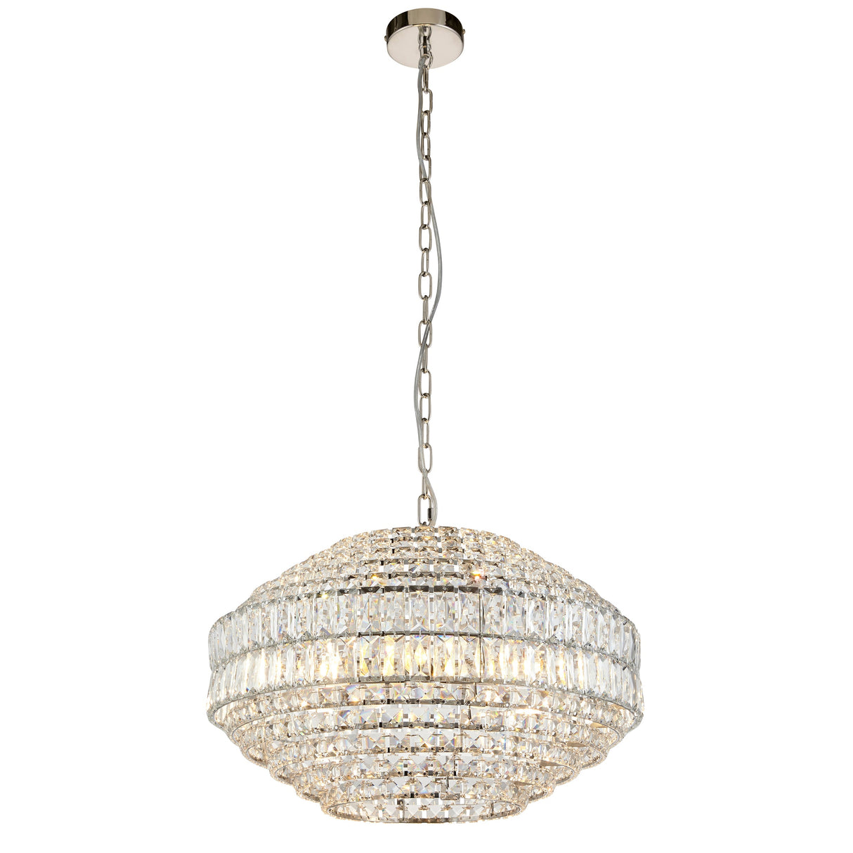 Amos Georgina 5 Light Crystal Chandelier –  from Amos Lighting + Home