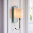 Amos Hades Wall Light Nickel with Shade –  from Amos Lighting + Home