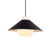 Amos Haida Conical Pendant Matt Black –  from Amos Lighting + Home