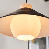 Amos Haida Conical Pendant Matt Black –  from Amos Lighting + Home