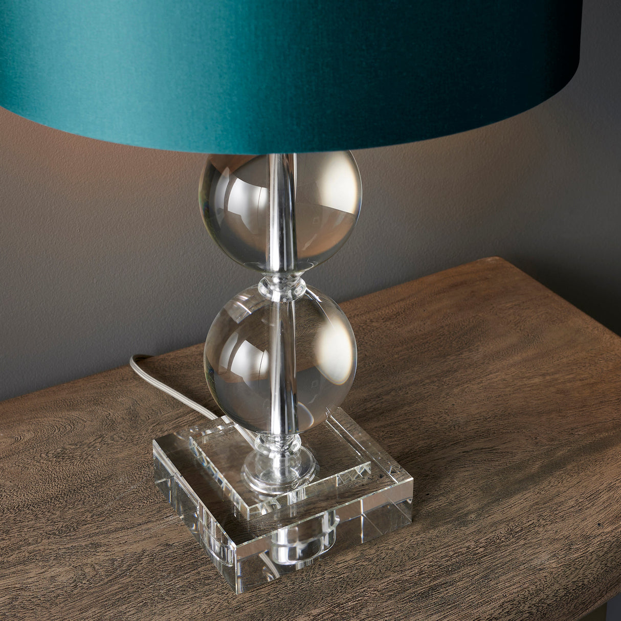 Amos Harewood Table Lamp Small –  from Amos Lighting + Home