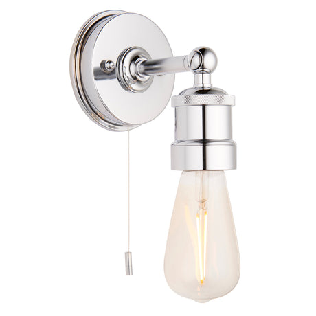 Amos Hartland Bathroom Wall Light Chrome –  from Amos Lighting + Home