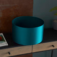 Amos Hatfield Lampshade Teal Satin –  from Amos Lighting + Home