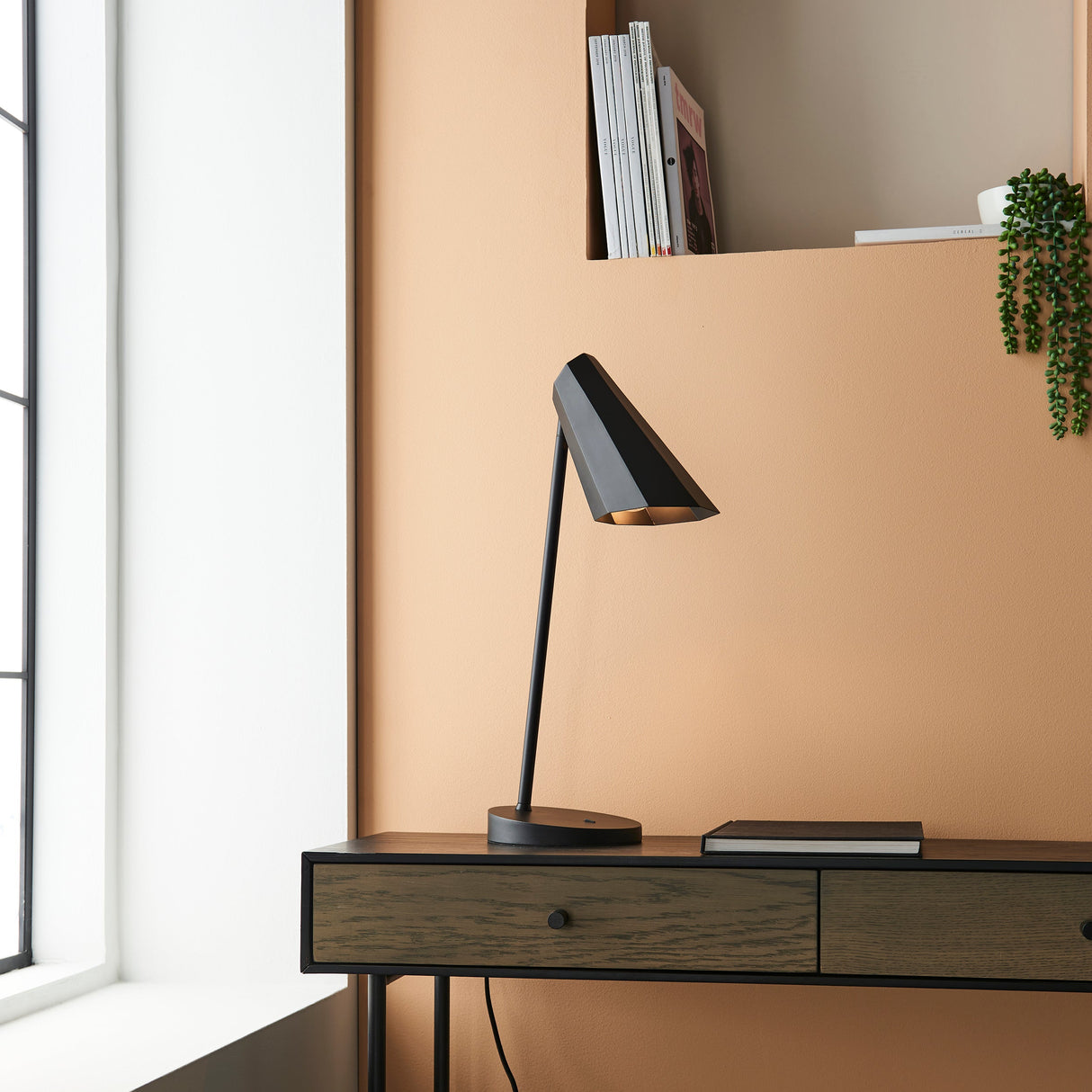 Amos Hugo Desk Lamp Matt Black –  from Amos Lighting + Home