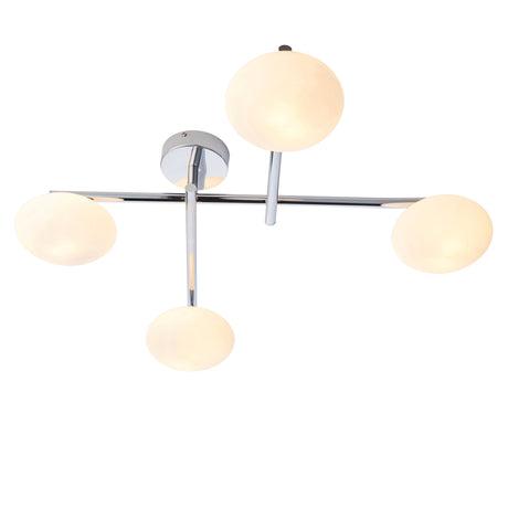 Amos Kuiper Bathroom Ceiling Light Chrome –  from Amos Lighting + Home