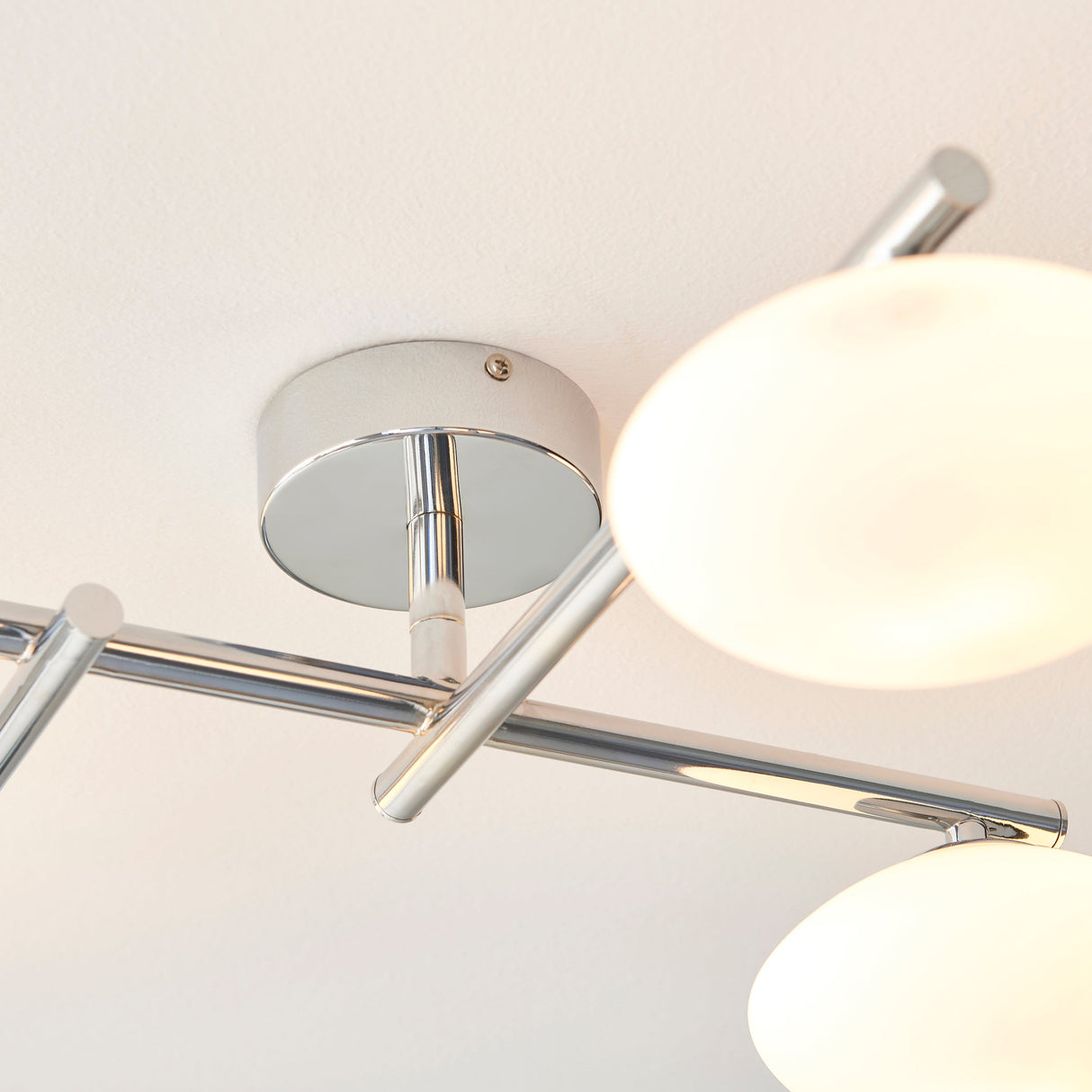 Amos Kuiper Bathroom Ceiling Light Chrome –  from Amos Lighting + Home