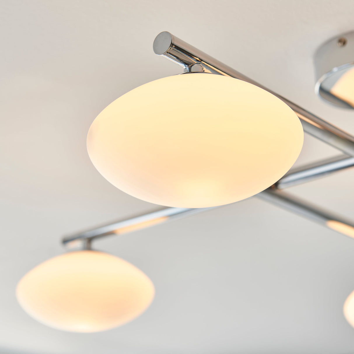 Amos Kuiper Bathroom Ceiling Light Chrome –  from Amos Lighting + Home