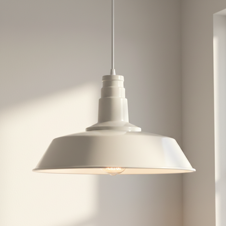 amos-lighting-Argyll-Large-Industrial-Pendant-Light-Clay-White-Cream-Soho-Lighting-Single
