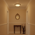 amos-lighting-Endon-Brahm-Flush-Ceiling-Light-Antique-Brass-Classic-Hallway-Console-Mirror