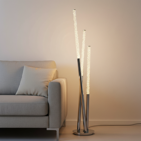 amos-lighting-Endon-Glacier-3lt-Floor-Lamp-140cm-Polished-Chrome-Clear-Bubble-Acrylic-Grey-Sofa