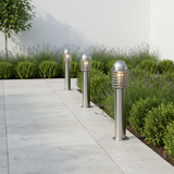 amos-lighting-Endon-Louvre-Outdoor-Bollard-65cm-Stainless-Steel-Multiple-Garden-Path-Daylight