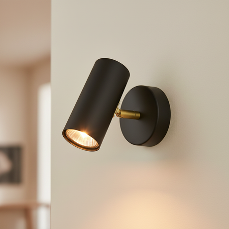 amos-lighting-Franklite-Aspect-Single-Spotlight-Switched-Black-Brass-Closeup