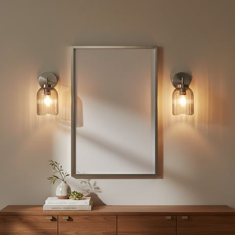 amos-lighting-Franklite-Caligo-Wall-Light-Satin-Nickel-Living-Room