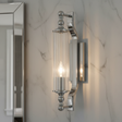amos-lighting-Franklite-Empire-Bathroom-Wall-Light-Chrome-Closeup-Marble-Mirror