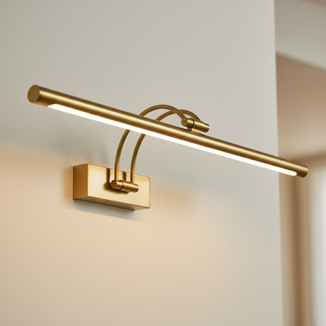 amos-lighting-Franklite-Nouveau-Picture-Light-Aged-Brass-Large-Closeup
