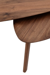 Amos Madrid Coffee & Side Table Nest Walnut