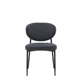 Amos Oppo Dining Chair Charcoal (2pk)