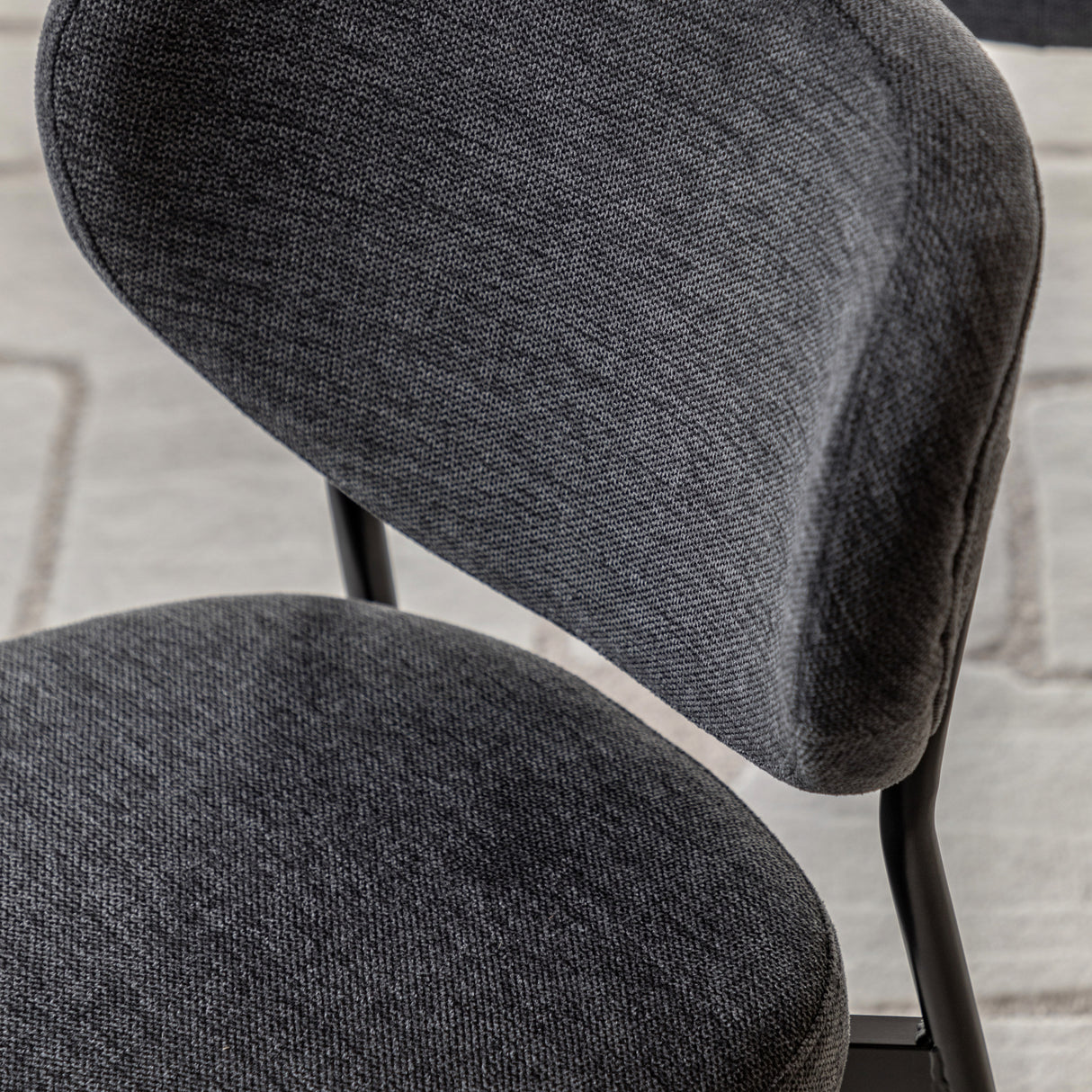 Amos Oppo Stool Charcoal (2pk)