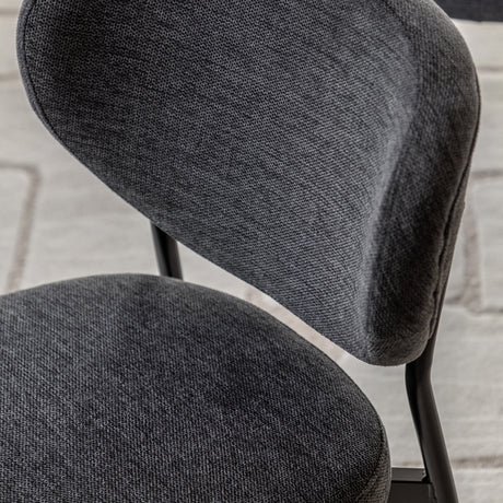 Amos Oppo Stool Charcoal (2pk)
