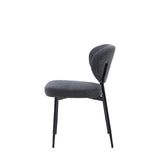 Amos Oppo Dining Chair Charcoal (2pk)