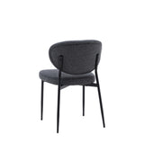 Amos Oppo Dining Chair Charcoal (2pk)