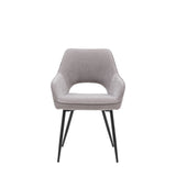 Amos Ivorra Dining Chair Grey (2pk)