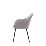 Amos Ivorra Dining Chair Grey (2pk)