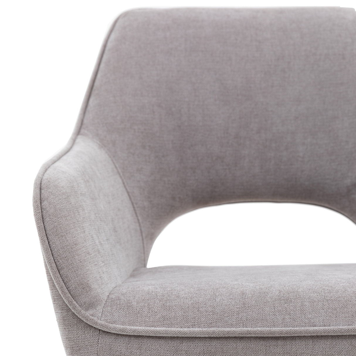Amos Ivorra Dining Chair Grey (2pk)