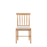 Amos Eton Upholstered Dining Chair Natural (2pk)