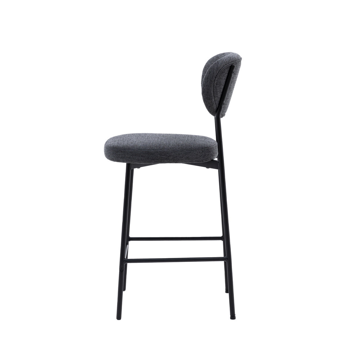 Amos Oppo Stool Charcoal (2pk)