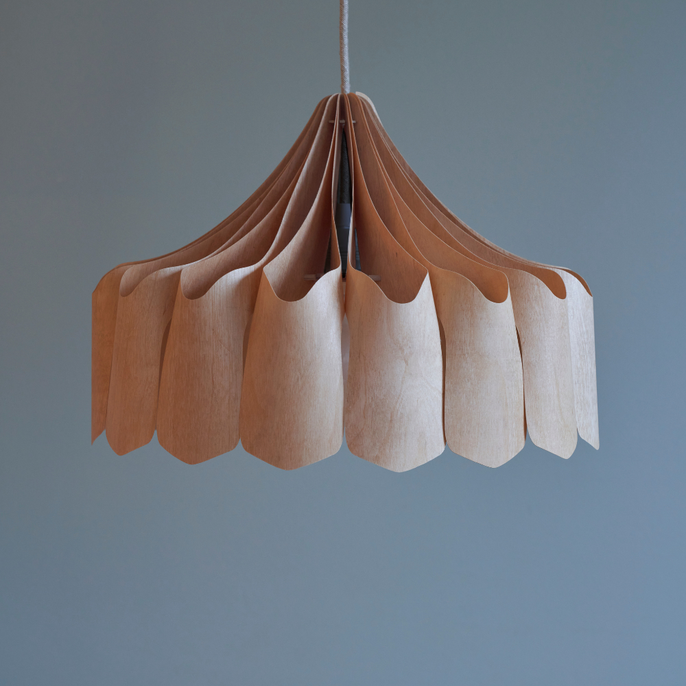 Pilke Pioni Small Pendant Birch