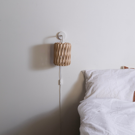 Pilke Signature Arm Wall Light Birch