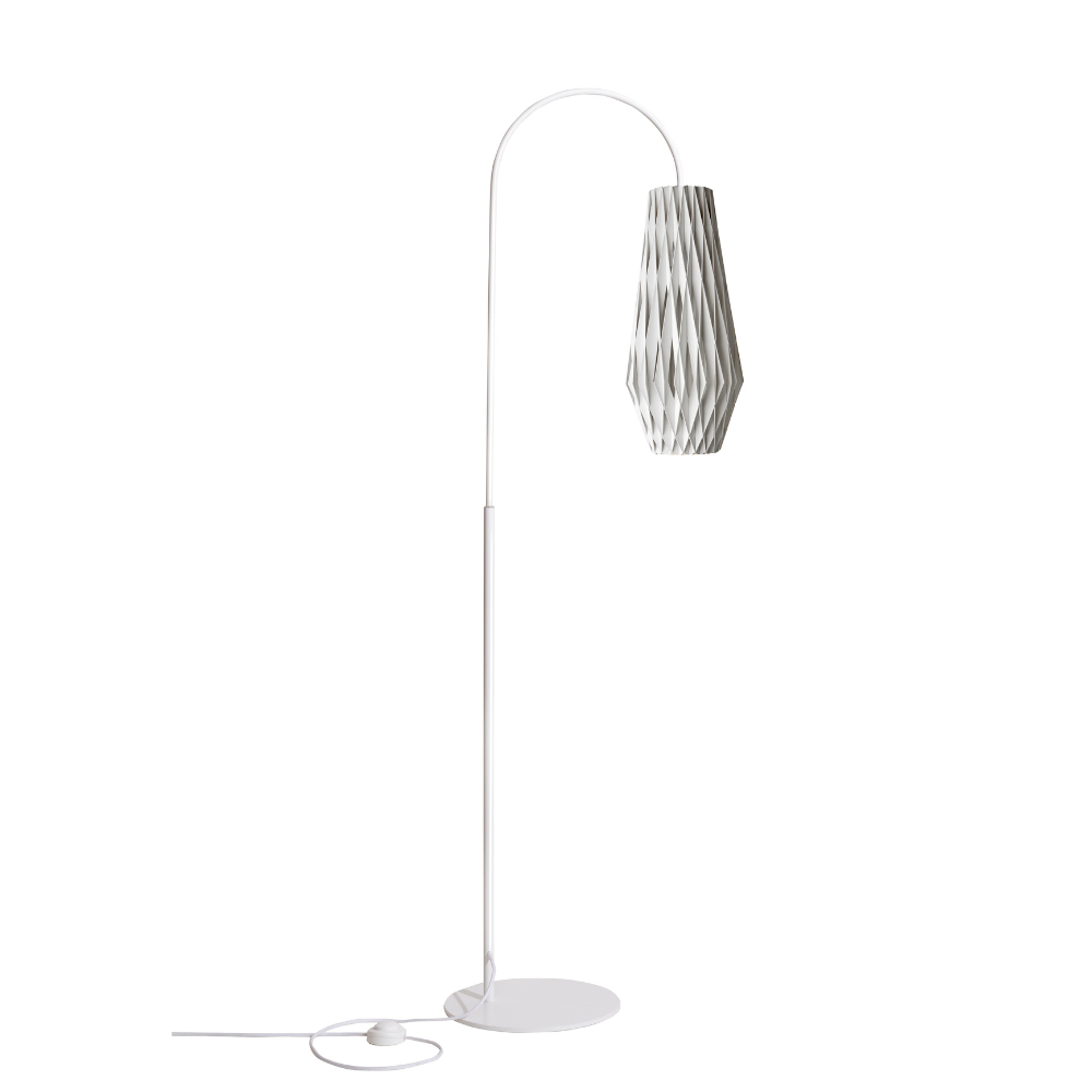 Pilke Signature 20/40 Floor Lamp White