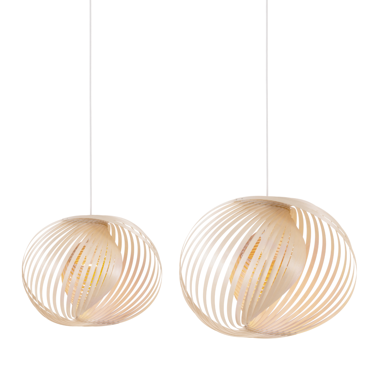 Secto Adilo 8200 Fold Out Pendant Lamp Natural Birch