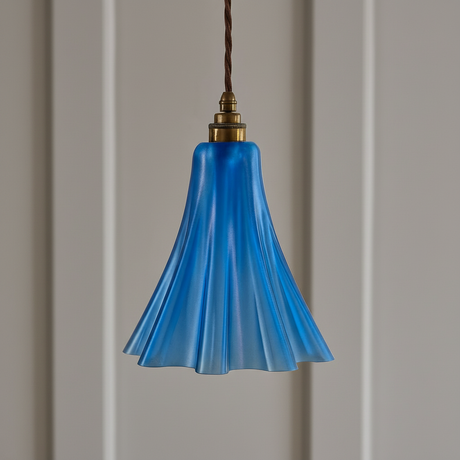 amos-lighting-Soho-Lighting-Bluebell-Pendant-Light-Nautical-Blue-Old-English-Bronze-Brown-Twisted-Cable-Grey-Panel