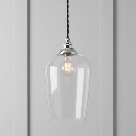 amos-lighting-Soho-Lighting-Milton-Clear-Glass-Pendant-Light-Nickel-Black-Twisted-Cable-Grey-Panel