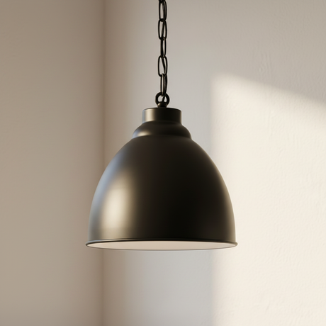 amos-lighting-Soho-Lighting-Oxford-Vintage-Pendant-Light-Matt-Black-Closeup