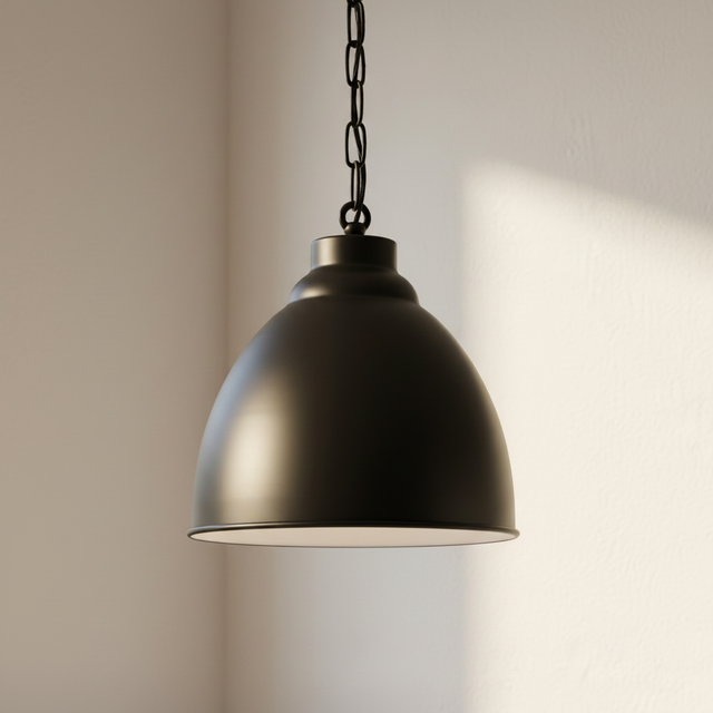 amos-lighting-Soho-Lighting-Oxford-Vintage-Pendant-Light-Matt-Black-Closeup