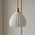 amos-lighting-Soho-Lighting-Scallop-Shell-Large-Pendant-Surf-White-Antique-Brass-Brown-Twisted-Cable-Grey-Panel