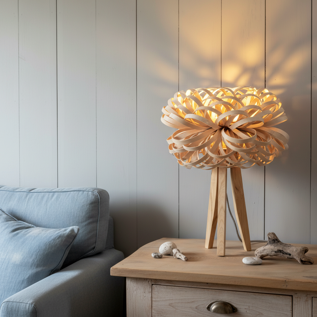 amos-lighting-Stuart-Lamble-Allium-Table-Lamp-Birch-Veneer-Globe-Cornish-Coastal-Limewash-Driftwood