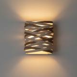 amos-lighting-Stuart-Lamble-Convolution-Wall-Light-Natural-Plywood-Woven-Grey-Panel